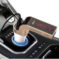 Bluetooth Car Kit Handsfree FM Transmitter Radio Mp3 Player USB Charger