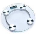 Tempered Glass Digital Round Scale Body Weighting Weight Scale