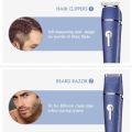 SURKER Electric Hair Clipper trimmer for men and Electric Beard Razor wet dry