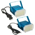 36led RGB COLOURFUL   LED Stage Light Strobe Flash Projector For Club Party Disco Bar KTV