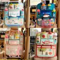 Cute Cartoon Kids Car Seat Back Bag Storage Organizer