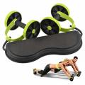 Revoflex Xtreme- New Core Double Wheels Ab Roller, Pull Rope