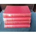 History of the English Speaking People, by Winston Churchill, First Edition, 4 volumes