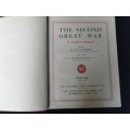 The Second Great War by Sir John Hammerton, First Edition, 3 books