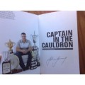 Victor Matfield and Captain in the Cauldron, First Editions, Signed, SET OF 2 books for R495
