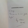 Commanding Heights by Roy Anderson, First Edition, SIGNED copy