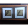 Two beautiful  Oriental / Chinese script frames.