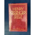 Henry Kissinger, Years of Upheaval, First Edition