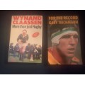 Wynand Claasen and Gary Teichmann, Signed, THREE signatures,  More Than Just Rugby, For the Record