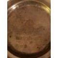 South African Police silver plate, Grensdiens Kersfees 1972. Border service