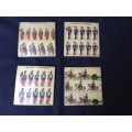 Vintage French military coasters, Rare !