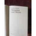 Menschen Und Mächte, First Edition by Helmut Schmidt