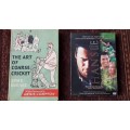 The Art of Coarse Cricket, First Edition & a DVD Hansie, A True Story