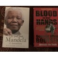 Op pad met Mandela AND Blood on their Hands, First Editions