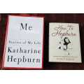 Me, Katherine Hepburn AND How to be Hepburn, First Editions, set of two books R775