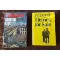 A Bridge Too Far AND Heroes for Sale, First Editions, set of two books R850