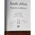 South Africa, Reasons to Believe, Signed copy ! AND Out of Bounds, First Editions