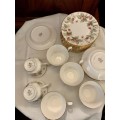 Royal Albert Lyndale 42 piece Tea Set English porcelain