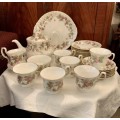 Royal Albert Lyndale 42 piece Tea Set