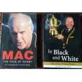 MAC and In Black and White, Signed!  First Editions