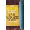 The Alexander Memoirs 1940-1945 AND Cover of Darkness, First Editions