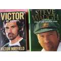 Cricket, Victor Matfield, Signed copy and Steve Waugh