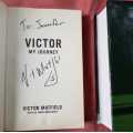 Cricket, Victor Matfield, Signed copy and Steve Waugh