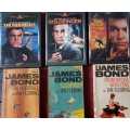 Ian Fleming, Thunderball, Goldfinger AND From Russia with Love. Set of three books AND three DVDs