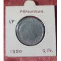 Coin, 1950 - French 2 francs