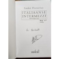Afrikaans Italiaanse intermezzi - Reissketse SIGNED /GETEKEN Andre Pretorius eerste uitgawe