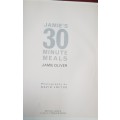 JAMIE OLIVER 2 BOOKS JAMIE'S 30 MIN MEALS & NAKED CHEF FIRST EDITIONS