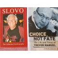 JOE SLOVO TREVOR MANUEL FIRST EDITIONS