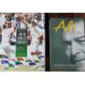 CRICKET - Ali Bacher, signed by Bacher AND South African Cricket