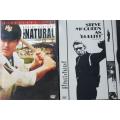 Bullitt DVD Steve McQueen and Robert Redford, classics - The Natural AND Bullitt