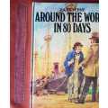 Around the World in 80 Days by Jules Verne. Illustrated