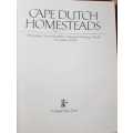 Cape Dutch Homesteads - First Edition - photographs by David Goldblatt and Margaret Courtney