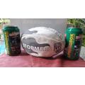 Rugby Super 14 Stormers collectible Ball AND two Fan Can puzzle sets.