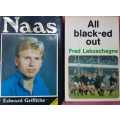 Rugby Naas Botha & All Black-ed Out