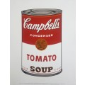 Vintage 2012 CAMPBELL`S SOUP Andy Warhol Art Matted Print 36cm x 28cm MCGAW GRAPHICS