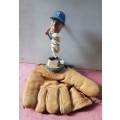 Vintage baseball glove. Made in Japan.