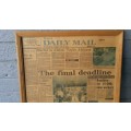 Rand Daily Mail final edition 30 April 1985