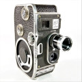 Paillard Bolex B8 Variable Speed 8mm Movie Camera With f2.5 12.5mm Kern Lens