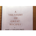 A TREASURY OF GREAT RECIPES VINCENT PRICE