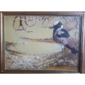 Birds Shirley Walsh Oil on Board Birds