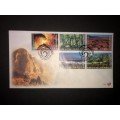 South Africa FDC 7.26 and 7.27 Natural Wonders