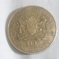 COLLECTABLE - 1968 KENYA 10 CENT COIN @ R1 NO RESERVE