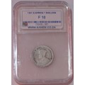 1931 1 Shilling F10 SANGS (Scarce coin)