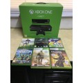 Xbox One 500gb + Kinect + 6 Games + Controller