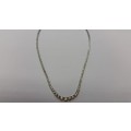 3.14ct fine jewelry graduated diamond tennis necklace set on 18k white gold certified vs clarity hij