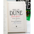 Paul of Dune  by Anderson, Kevin J. & Herbert, Brian - Double Signed